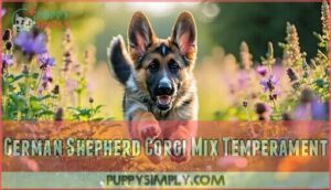 german shepherd corgi mix temperament