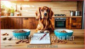 gradual transition to new diet