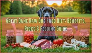 great dane raw dog food diet