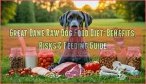 great dane raw dog food diet