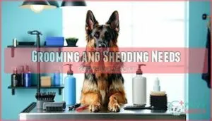 grooming and shedding needs