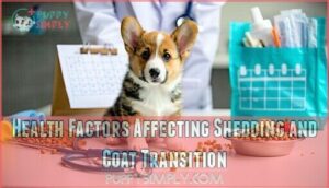 health factors affecting shedding and coat transition
