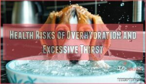 health risks of overhydration and excessive thirst