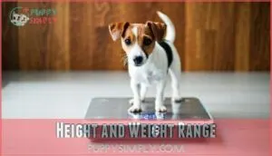 height and weight range