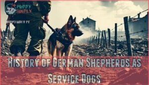 history of german shepherds as service dogs
