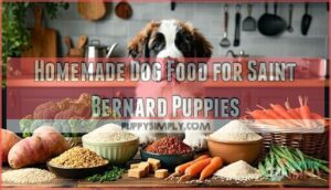 homemade dog food for saint bernard puppies