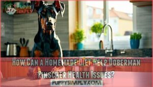how can a homemade diet help doberman pinscher health issues