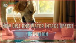 how diet and water intake affect urination