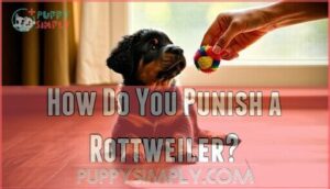 how do you punish a rottweiler