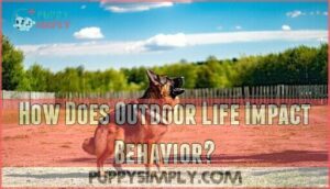 how does outdoor life impact behavior