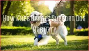 how knee braces support dog mobility
