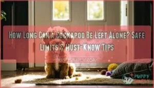 how long can a cockapoo be left alone