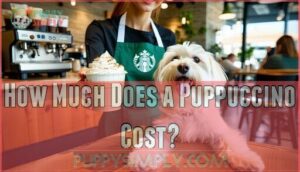 how much does a puppuccino cost