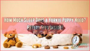 how much sleep does a yorkie puppy need explained