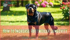 how to increase rottweiler longevity