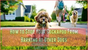 how to stop your cockapoo from barking at other dogs