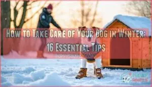 how to take care of dog in winter