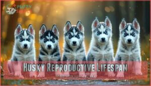 husky reproductive lifespan