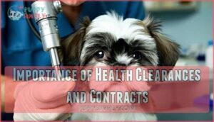 importance of health clearances and contracts