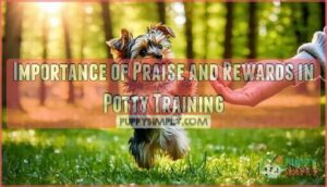 importance of praise and rewards in potty training