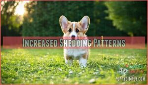 increased shedding patterns