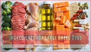 ingredients for large breed dogs