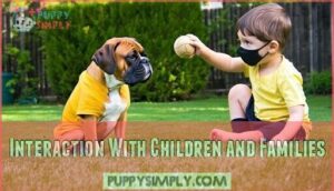 interaction with children and families