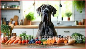 introducing new ingredients gradually