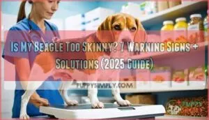 is my beagle too skinny