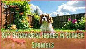 key behavioral issues in cocker spaniels