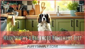 maintaining a balanced homemade diet