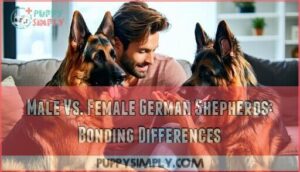 male vs. female german shepherds: bonding differences