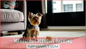 managing excessive barking