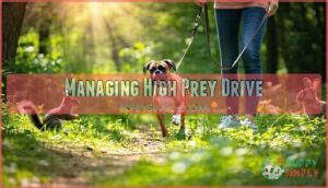 managing high prey drive
