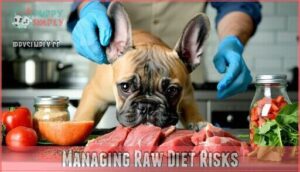 managing raw diet risks