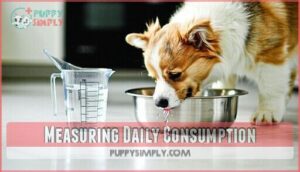 measuring daily consumption