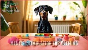 mental stimulation for calming