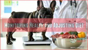 monitoring health and adjusting diet