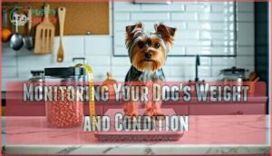 monitoring your dog's weight and condition