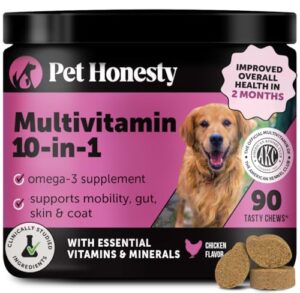 Multivitamin Dog Supplement, Glucosamine Chondroitin B07GRMQLGK