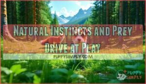 natural instincts and prey drive at play