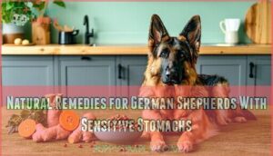 natural remedies for german shepherds with sensitive stomachs