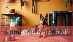 necessary supplies and equipment