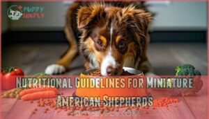 nutritional guidelines for miniature american shepherds