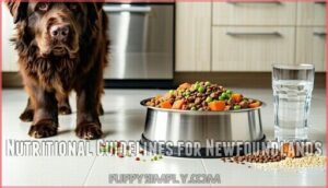 nutritional guidelines for newfoundlands