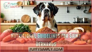nutritional guidelines for saint bernards