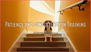 patience and consistency in training