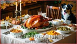 plain and unseasoned foods