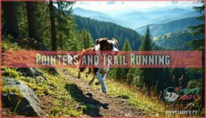 pointers and trail running