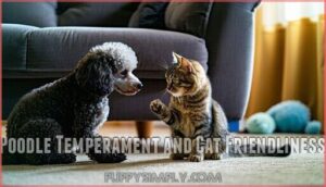 poodle temperament and cat friendliness